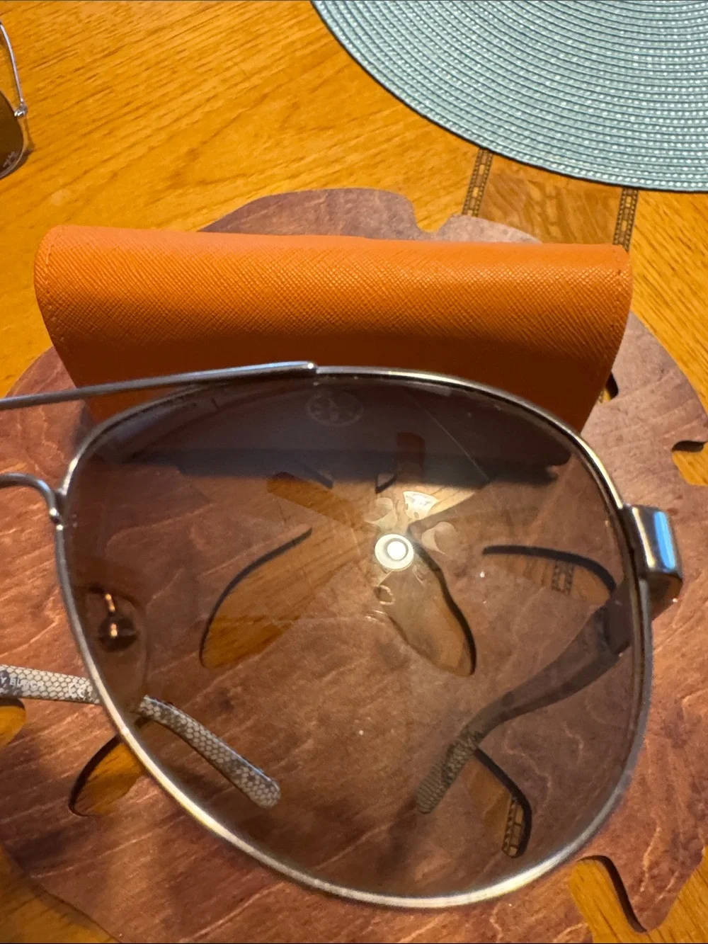 Tory Burch Brown Sunglasses with Brown Case